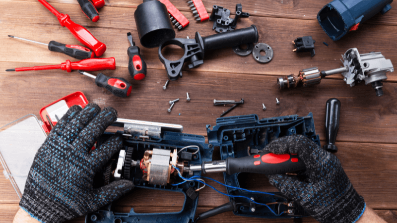 Ремонт строительного инструмента