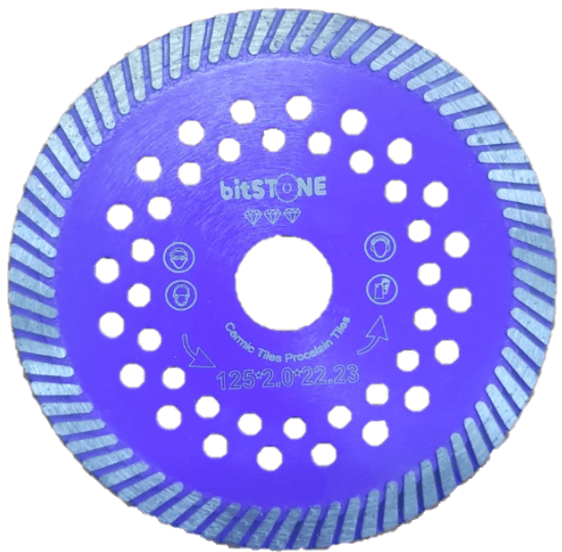 Диск алмазный bitSTONE Standart Turbo (гранит, бетон, железабетон) 125мм/22,2 (37560923125)