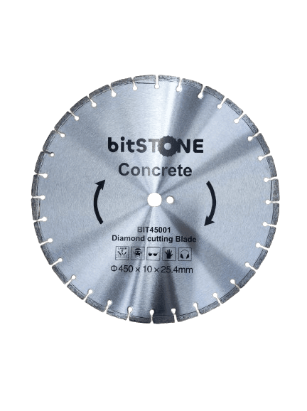 Диск алмазный bitSTONE Extra Laser Plus (железобетон, высоко армированный бетон) 500мм/25,4 (37780924500)