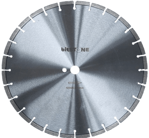 Диск алмазный bitSTONE Extra Plus Laser (бетон, железобетон, кирпич) 400мм/25,4 (37780923400)