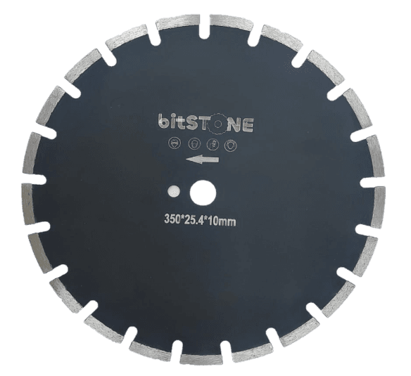 Диск алмазный bitSTONE Premium Plus (асфальт, асфальтобетон) 350мм/25,4 (37910923350)