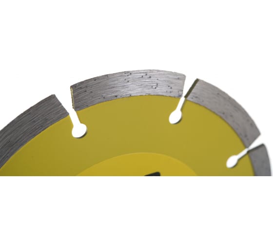 Диск алмазный Biber сегментный Стандарт (по бетону, граниту, кирпичу, керамограниту, керамике, камню, мрамору, песчанику) 230мм/22,23мм 70216 тов-039542 — фото 3