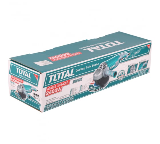 Угловая шлифовальная машина/болгарка TOTAL TG1252306 — фото 10