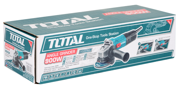 Угловая шлифовальная машина TOTAL TG10912556 , 900Вт, 125мм, 12000об/мин. — фото 5